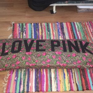 VS Cheetah and Rose Print Body Pillow